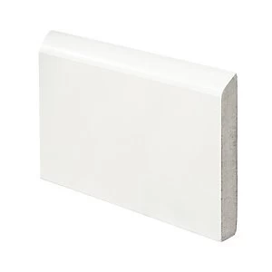 Wickes Bullnose Fully Finished MDF Skirting 14.5 x 94mm x 2.4m