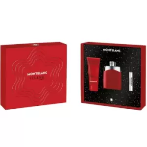 Mont Blanc Legend Red Gift Set 100ml Eau de Parfum + 100ml Shower Gel + 7.5ml EDP