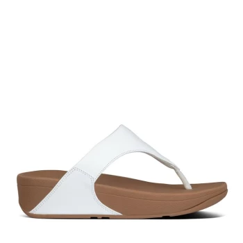 Fitflop Lulu Leather Sandals - White