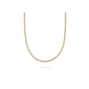 Chunky Beaded 18ct Gold Plated Necklace RN01_GP