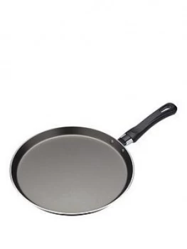 Kitchencraft Aluminium Non-Stick Crepe/Pancake Pan With Recipe (24Cm)