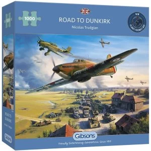 Gibsons Road to Dunkirk 1000 Piece Jigsaw Puzzle