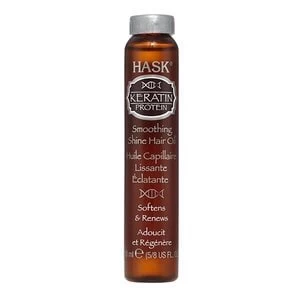 Hask Keratin Protein Smoothing Shine Hair Oil 18ml