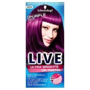 Schwarzkopf LIVE Ultra Brights 094 Purple Punk Hair Dye Purple