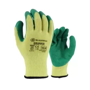 Blackrock Latex Gripper Glove Size Medium- you get 12