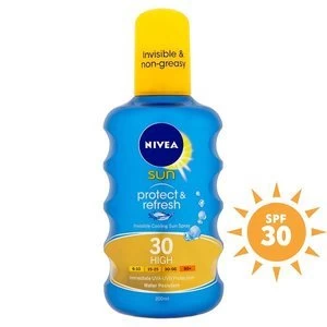 Nivea Sun Protect and Refresh Cooling Spray SPF30 200ml