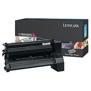 Lexmark C780H2MG Magenta Laser Toner Ink Cartridge