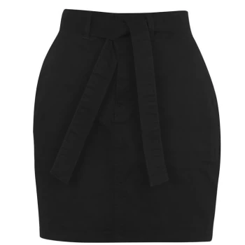 SoulCal Belted Skirt Ladies - Black
