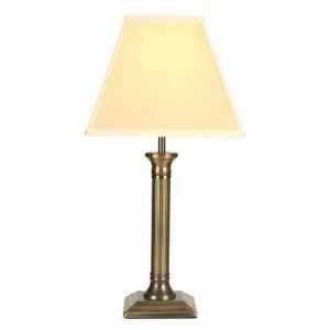 Village At Home Nelson Table Lamp - Brass