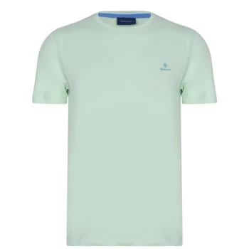 Gant Contrast Logo T Shirt - Green