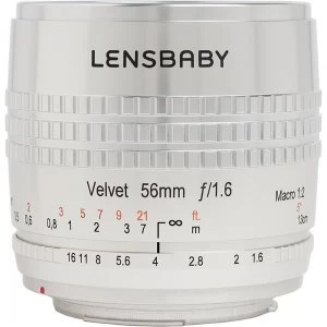 Lensbaby Velvet 56 SE 56mm f/1.6 Lens for Canon EF