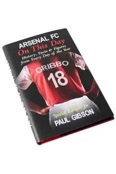 Personalised Arsenal On This Day Book
