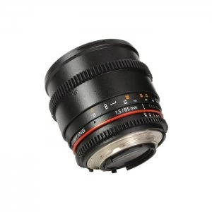 Samyang 85mm T1.5 VDSLRII Cine Lens Nikon Mount