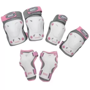 Roces Protective Skating Pads Junior - White