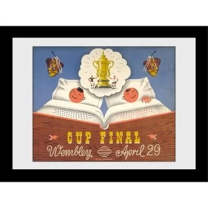 Transport For London Cup Final 60 x 80 Framed Collector Print
