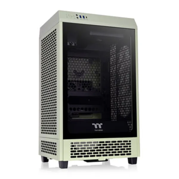 Thermaltake The Tower 200 Matcha Green Mini Chassis Tempered Glass PC