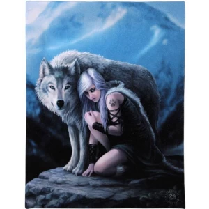Small Protector Canvas Picture by Anne Stokes