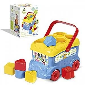 Clementoni Mickey and Friends Shape Sorter Bus