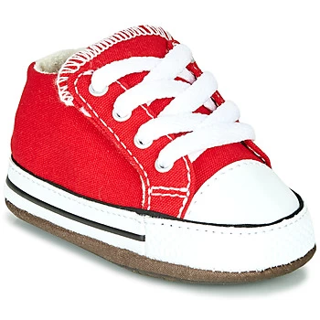 Converse CHUCK TAYLOR ALL STAR CRIBSTER CANVAS COLOR boys's Childrens Shoes (High-top Trainers) in Red - Sizes 2 toddler,3 toddler,4 toddler