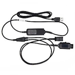 JPL Headset Cable BL-11 USB(+P) Wired Black