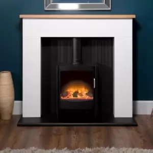 Keston Electric Fireplace Log Burner Stove Heater Flame Effect Manual - Sureflame