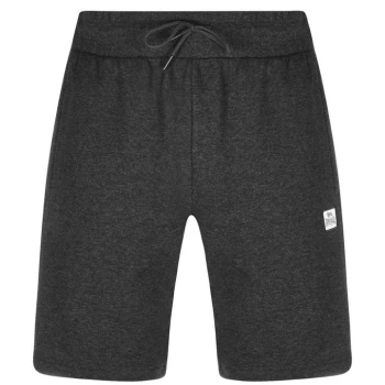Lonsdale 2S Fleece Shorts Mens - Charcoal