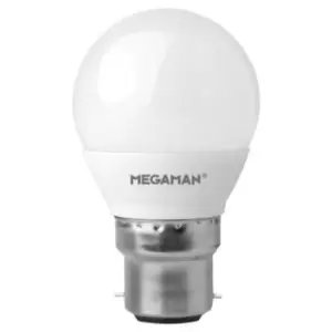 Megaman 3.5W LED BC/B22 Golf Ball Warm White 360° 250lm Dimmable - 145544