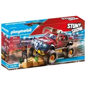 Playmobil Stunt Show Bull Horn Monster Truck