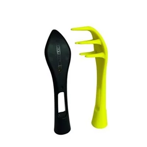 Bootclaw Football Boot Mud Scraper with built in Stud Key Fluo Yellow