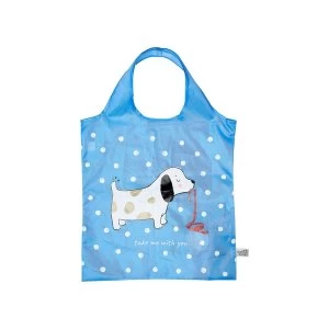 Sass & Belle Barney The Dog Foldable Shopping Bag