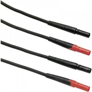 Fluke TL27 Safety test lead et [4mm plug - 4mm plug] 1.50 m Red, Black