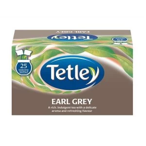 Tetley Drawstring Earl Grey Tea Bags in Envelope Pack of 25