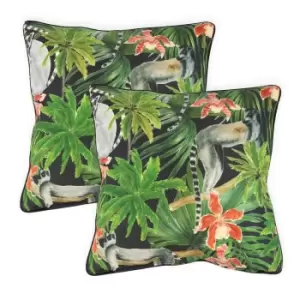 Streetwize Pair Of Lemur Scatter Cushions