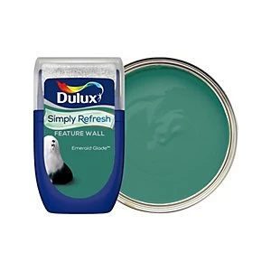 Dulux Simply Refresh Feature Wall Emerald Glade Matt Emulsion Paint 30ml