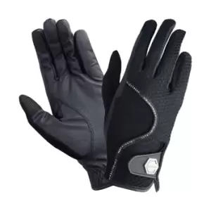 Coldstream Childrens/Kids Next Generation Swinton Combi Mesh Riding Gloves (S) (Black)