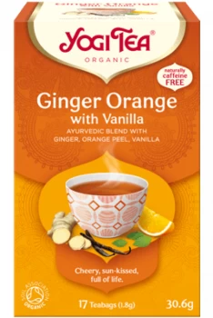 Yogi Tea Ginger Orange & Vanilla Tea - 17 Bags