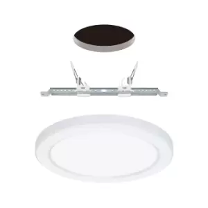 JCC 18W Adjustable Integrated Downlight 4000K (Cool White) Non-Dimmable with White Bezel - JC131001
