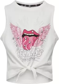 Kids Only Sally Wings Knot - Reckless T-Shirt white