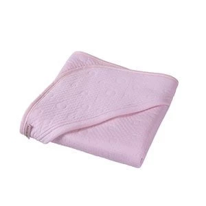Clair de Lune Cotton Candy Hooded Blanket - Pink