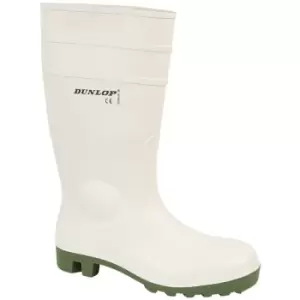 Dunlop FS1800/171BV Wellington / Mens Boots / Safety Wellingtons (46 EUR) (WHITE) - WHITE