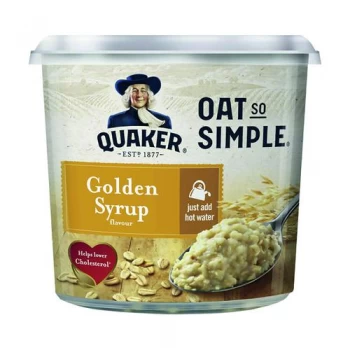 Oat So Simple Golden Syrup Porridge Pot 57g Pack of 8 121256