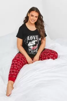 'Love Mickey' Pyjama Set
