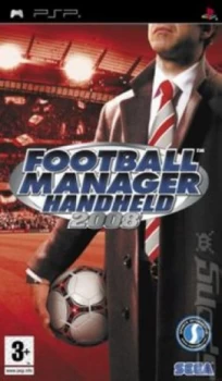 Football Manager 2008 PSP Game