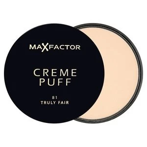 Max Factor Creme Puff Powder Compact Truly Fair 81