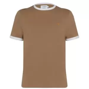 Farah Groves Ringer T Shirt - Cream