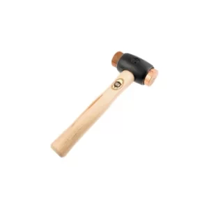 03-214 44MM Copper Hide Hammer with Wood Handle