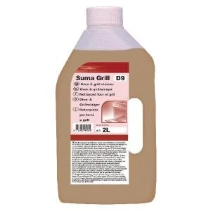Diversey Suma Grill D9 Oven Cleaner 2 Litre Pack of 6 7010064