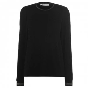 Sofie Schnoor Jana Textured Long Sleeve Sweatshirt - Black
