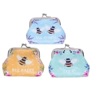 Bee Happy Coin Purse Small