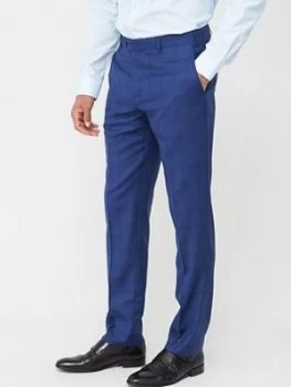 Skopes Tailored Aquino Trousers - Blue Check
